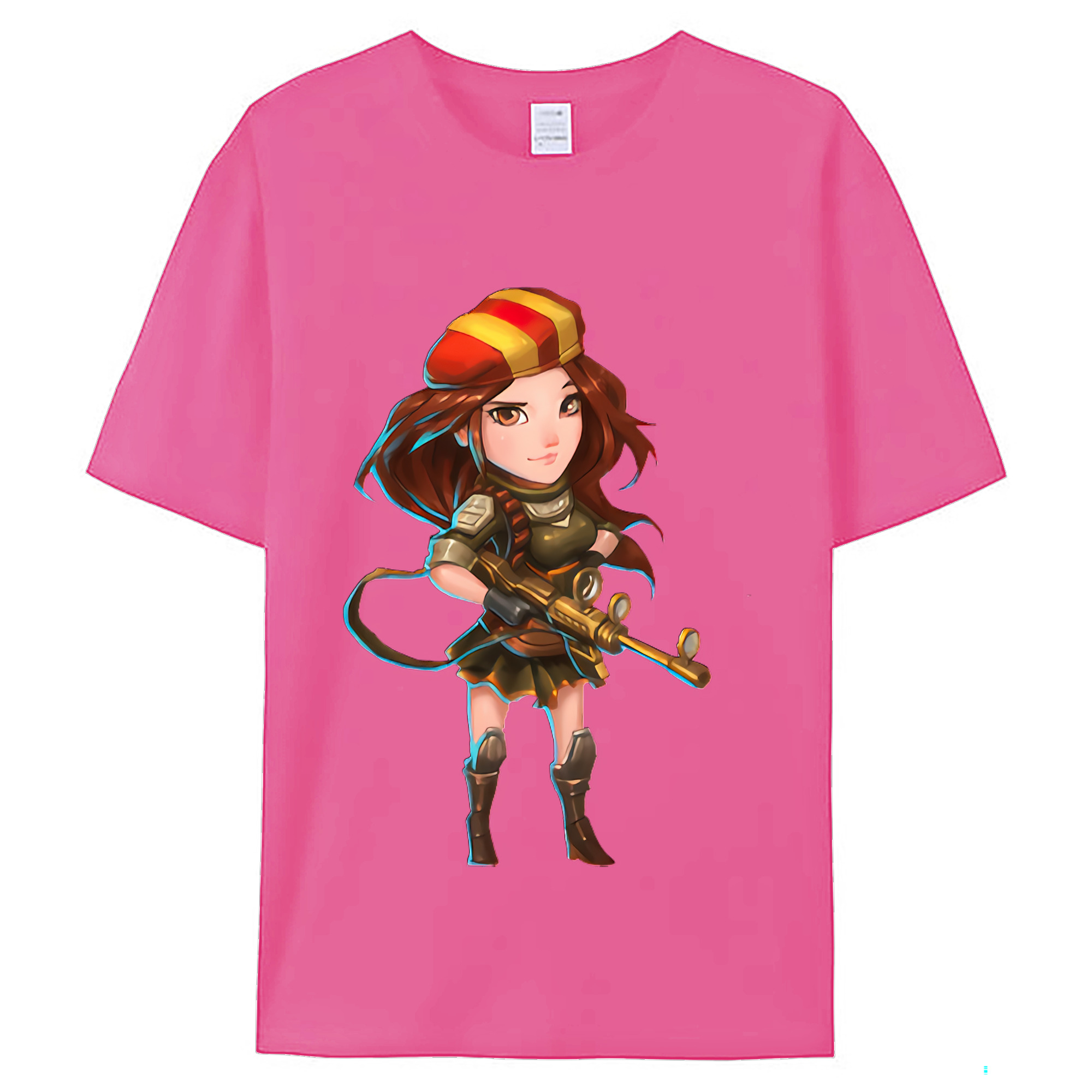 （画像用） リーグ・オブ・レジェンド League of Legends LOL レディースカジュアルプリントTシャツ（綿100％）